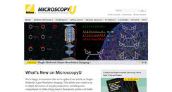 Desktop Screenshot of microscopyu.com